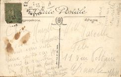 CPA Bateau Toulon Sous marin effectuant une plongee