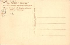 VINTAGE POSTCARD Moustiers Sainte Marie And La Chapelle De Beauvoir Founded By Charlemagne