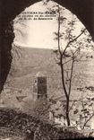 CPA Moustiers Sainte Marie Le Clocher Vu Du Chemin De ND de Beauvoir 