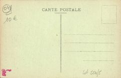 VINTAGE POSTCARD Mounstiers Sainte Marie the Suburb