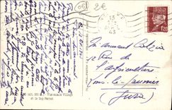 POSTAL MODERNA Eze visto en la aldea y el cabo Ferrat