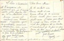 VINTAGE POSTCARD Bonee Year Flowers