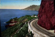 MODERN CARD the Cornice D But Top of I' Esquillon In I' Esterel