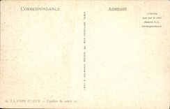 VINTAGE POSTCARD the Dimension D Azure Sunset