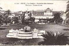 CPA Nice Le Casino Fontaine Des Amourrs