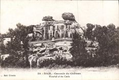 CPA Nice Cascade Du Chateau