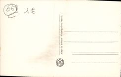 VINTAGE POSTCARD Nice the Castle the Cascade