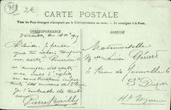 CPA Versailles Petit Trianon L'escalier Le palier 