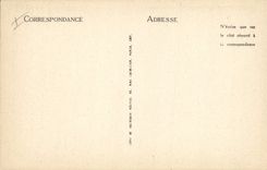 VINTAGE POSTCARD Justice the of Gironde ones with leaving the feast Room of the Lost Steps of the Law courts Paris