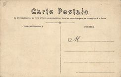 Los alrededores de la justicia de la POSTAL de la VENDIMIA del puente del castillo viejo de Beauvoisin de Rochefort o eran captura el gángster de capitán Mandrin