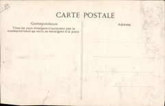 VINTAGE POSTCARD Justice the business of the Honsin dead end the house of the crime the hrologe arretee mysteriously
