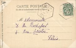 CPA Justice La famille Humbert Billet a ordre Romain