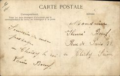 VINTAGE POSTCARD Justice End of a terror the tragedy of Choisy the King the shooting