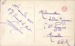 VINTAGE POSTCARD Mode Woman Caps Hairstyle Hat