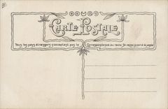 VINTAGE POSTCARD Mode Woman Caps Hairstyle Hat the toilet with the theater Of launoy