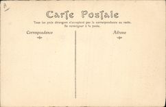 Modo de la historia de la POSTAL de la VENDIMIA del traje de Louis XVI con la segunda restauración del imperio segundo