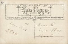 VINTAGE POSTCARD Mode Woman Caps Hairstyle Hat the toilet with the theater Felyne Gymnase