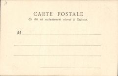 VINTAGE POSTCARD Mode the palate of the costume girls of louis XVI surprised by the Large Dolphin smoking the pipe