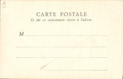 VINTAGE POSTCARD Mode the palate of the costume the fiancee under the Restoration