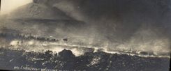 CPA Volcan Vesuvio Eruzione 14 aprile 1906 La Lava a Bosco tre Case