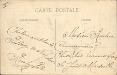 VINTAGE POSTCARD Alpinism Valley of Queyras Collar of Izouard national refuge