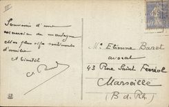 VINTAGE POSTCARD Alpinism Excursion of Vignemale Shelter and refuge of the Collar of Ossoue