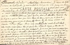 VINTAGE POSTCARD In Brittany In the wig maker of the village haircut to the bowl Hairdresser TOP