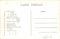 VINTAGE POSTCARD Train Engine Machine 1276