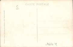 VINTAGE POSTCARD Train Engine Machine of express trains Co PLM