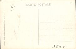 VINTAGE POSTCARD Train Engine Machine of express trains of Co PLM