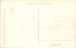 VINTAGE POSTCARD Train Engine Machine of goods trains of Co PLM