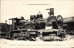CPA Train Locomotive Machine 6