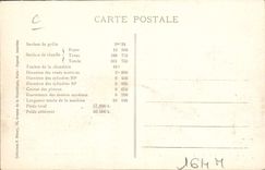 VINTAGE POSTCARD Train Engine Machine 193 a.c. vapor saturee