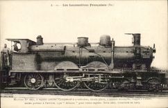 CPA Train Locomotive Machine 2601