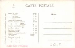 VINTAGE POSTCARD Train Engine Machine Tender 280