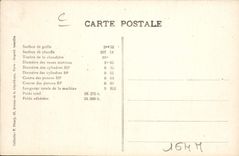 VINTAGE POSTCARD Train Engine Machine 2411