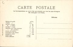 VINTAGE POSTCARD Train Engine Machine of handling has capstan 2035