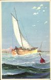 CPA Bateau Voilier 