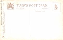 VINTAGE POSTCARD Sailing Boat Sunset one the Thames