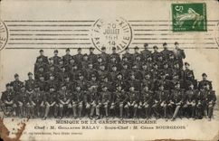 CPA Militaria Garde Republicaine Musique Gabriel Pares