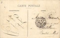 CPA Militaria Garde Republicaine le colonel Reconnaissance des officiers 