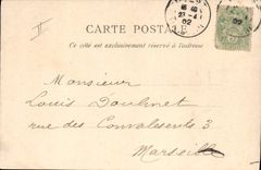 CPA Bateau de guerre Sous-marin Gustave Zede ayant le President de la Republique a bord