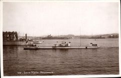 CPA Bateau de guerre Sous-marin Argonaute