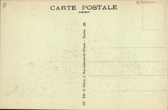 VINTAGE POSTCARD Warship Jean Underwater Carrier of 1st class