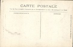 VINTAGE POSTCARD Warship Catastrophe of Iena Iena seen by starboard after the catastrophe