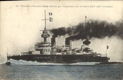 CPA Bateau de guerre Iena Cuirasse d'escadre 