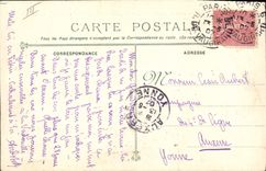 CPA Bateau de guerre Iena Cuirasse d'escadre 