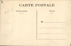 VINTAGE POSTCARD Warship Nantes Souvenir of the great maritime week the destroyers August 1908