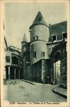 VINTAGE POSTCARD Grenoble the theater and the Roman tower