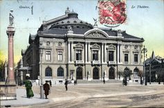 CPA Le theatre Geneve 